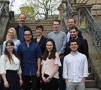 Mitarbeiter des Lehrstuhls, von links nach rechts:
Alina Gorstein, Christiane Steinert, Prof. Dr. Joachim Renzikowski, Guillermo Silva, Dr. Anja Schmidt, Anne Pradel, Till Staps, Lucas Romero Montenegro, Philipp Tolga Mavituna, Momme Brooks-Petersen.